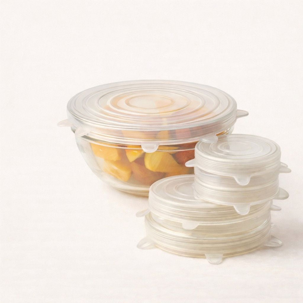 Tapas de Silicona Reutilizables - Pack de 6 Tamaños