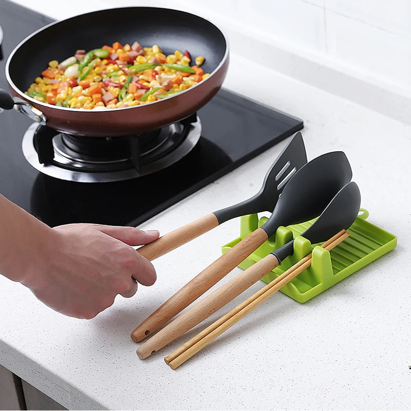 Soporte para Tapa y Utensilio de Cocina